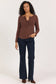 Dear John Edie Long Sleeve Tee in Washed Cappuccino
