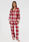 Dylan Red Plaid PJ Set