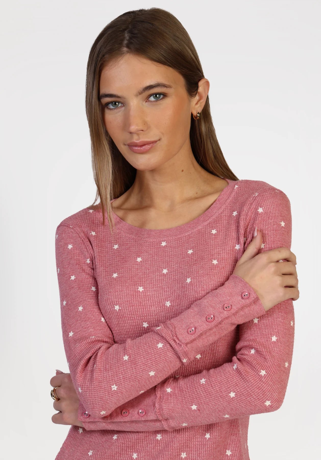 Dylan Star Homebody Red Thermal Shirt