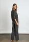 Dylan Emma Rib Pant in Black