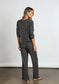 Dylan Emma Rib Pant in Black