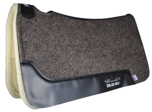 Professional's Choice Cowboy Felt Air Ride Saddle Pad- Merino Wool Bottom