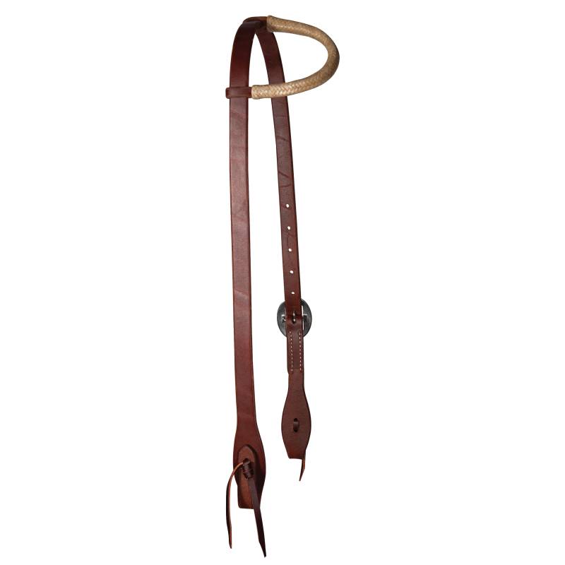 Professional's Choice Ranch Rawhide Trimmed 3/4" Browband Headstall