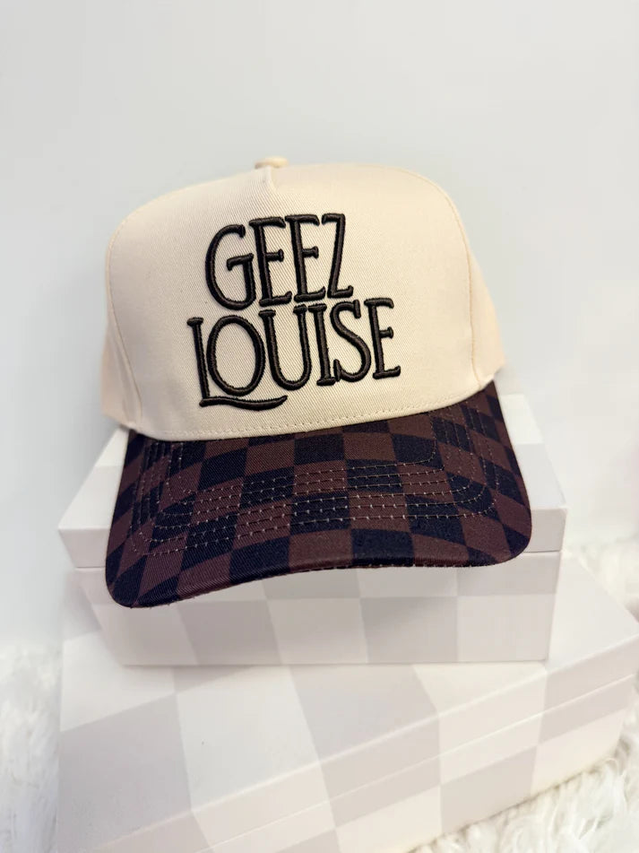 Geez Louise Embroidered Hat