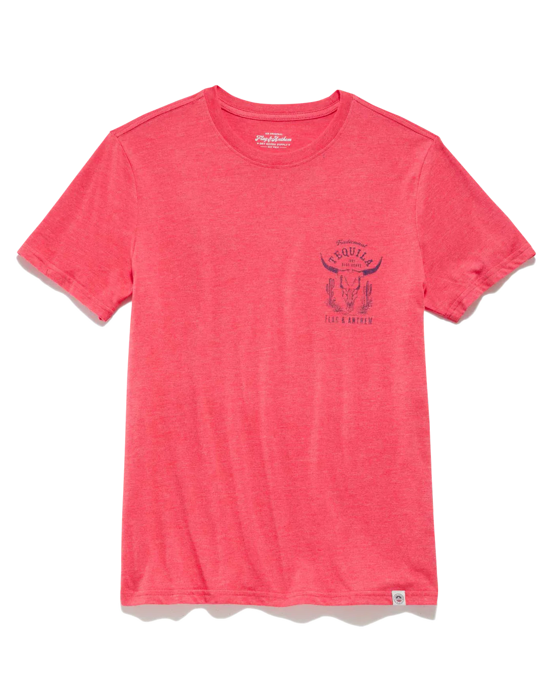 Flag & Anthem Traditional Tequila Tee in Red