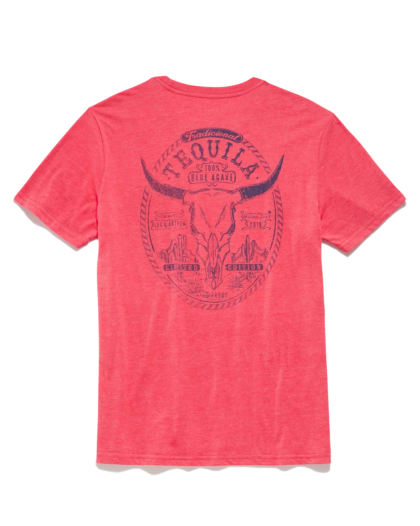 Flag & Anthem Traditional Tequila Tee in Red