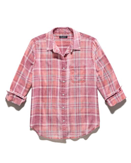 Flag & Anthem Co. Pink Multi Keenan Vintage Soft Shirt