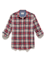 Flag & Anthem Napier Flannel Shirt in Red/Navy/Gray