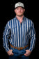 Ferrell The Atlas in Blue - Long Sleeve Snap Shirt