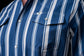 Ferrell The Atlas in Blue - Long Sleeve Snap Shirt