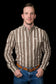 Ferrell The Atlas Long Sleeve Snap Shirt in Green