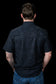 Ferrell The Carson Short Sleeve Snap Shirt in Black
