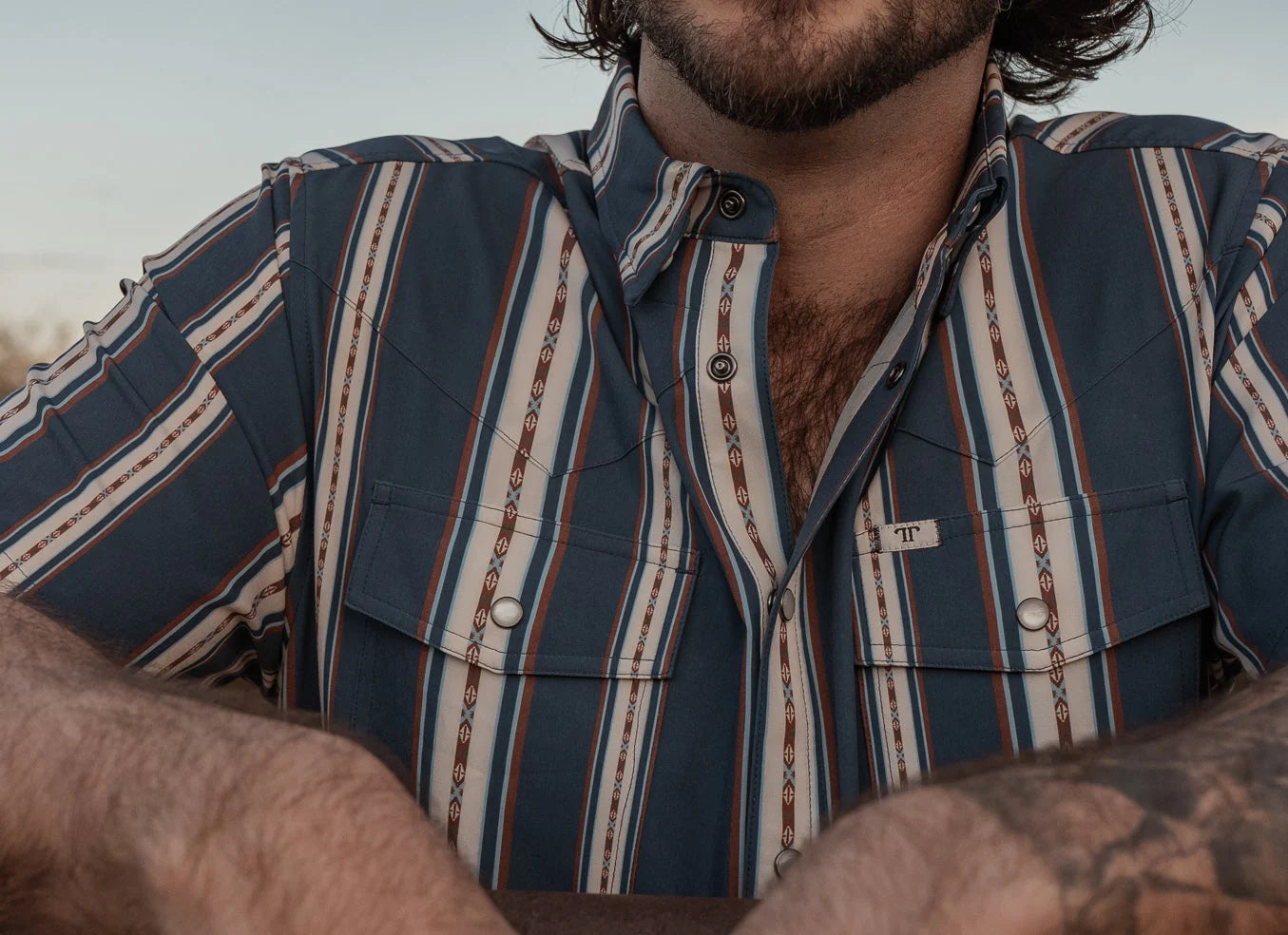 Ferrell The Hudson Short Sleeve Snap