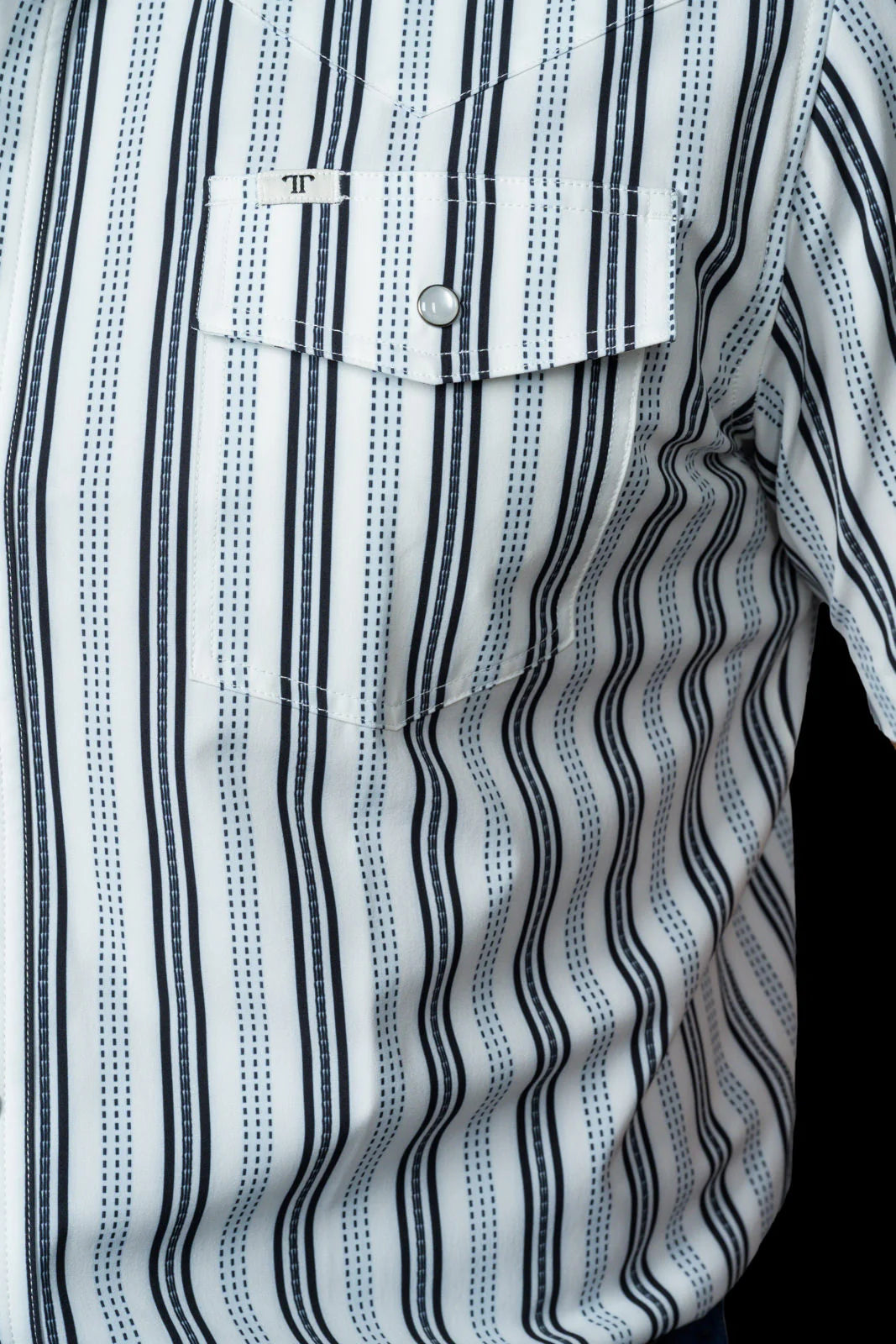 Ferrell The Jake Short Sleeve Snap in White