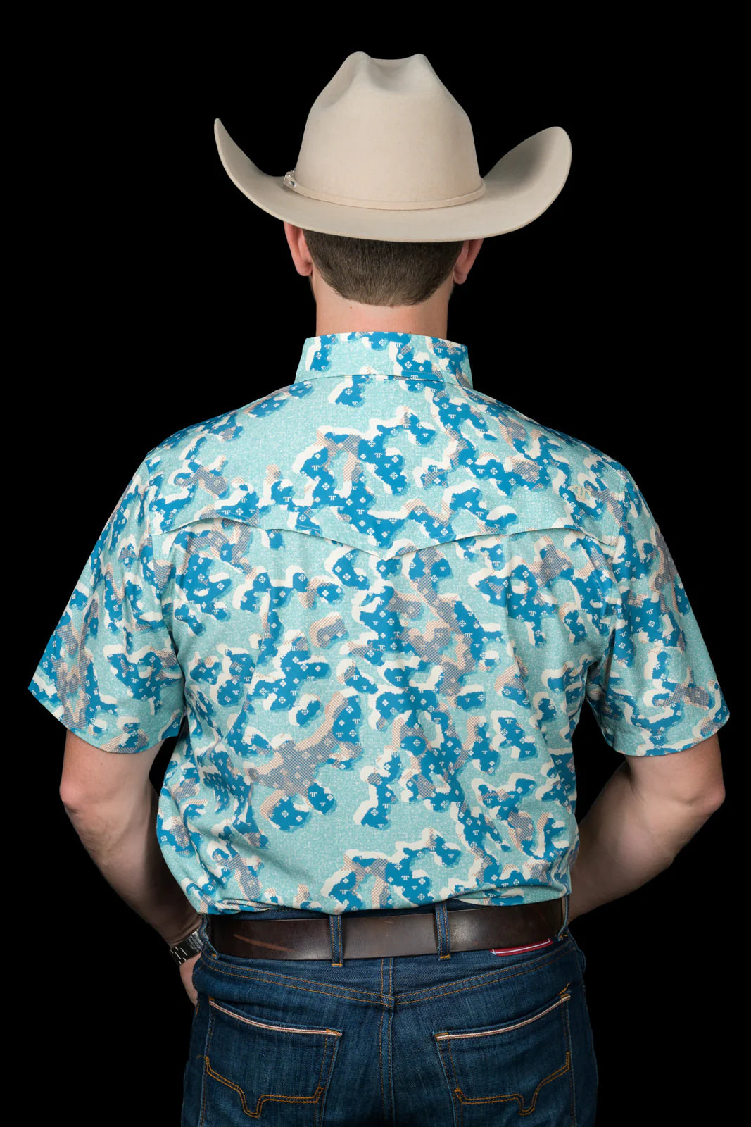 Ferrell The Travis Short Sleeve Pearl Snap Shirt