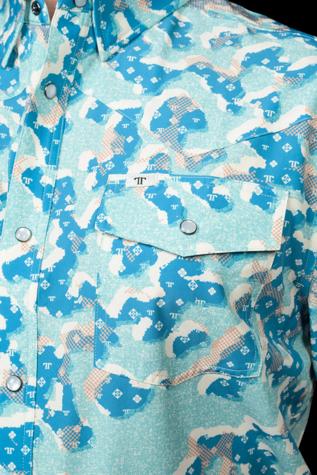Ferrell The Travis Short Sleeve Pearl Snap Shirt