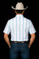 Ferrell The Tristan in Short Sleeve Pearl Snap Shirt in Grey Green