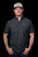 Ferrell Core Short Sleeve Pearl Snap Shirt in Gray
