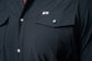 Ferrell Core Short Sleeve Pearl Snap Shirt in Gray