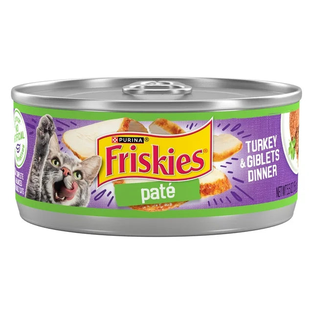 Grablets Friskies Paté Turkey & Giblets Dinner Wet Cat Food – Cowboy Headquarters