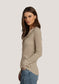Dylan Brooks Button Top in Beige