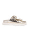 Mia Shoes Gen Sandal in Gold Metallic