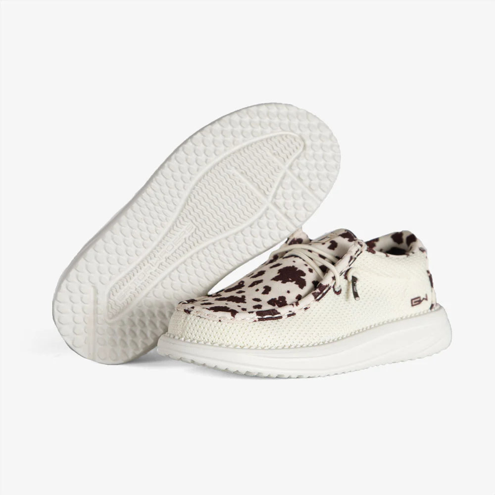 Gator Waders Kid's Camp Shoes in Brown Cow