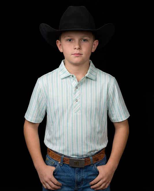 Ferrell Brand Kid's Jack Polo in Green