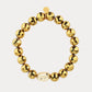 Gold Disco Bracelet