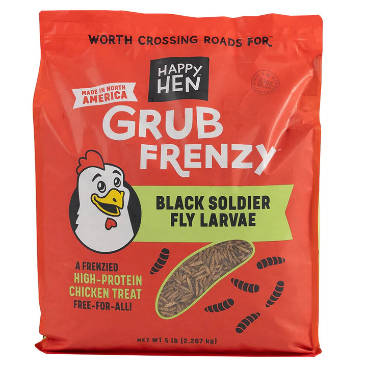 Happy Hen Treats Grub Frenzy Black Soldier Fly Larvae