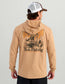 Huk Trout Wrangle Hoodie Tee