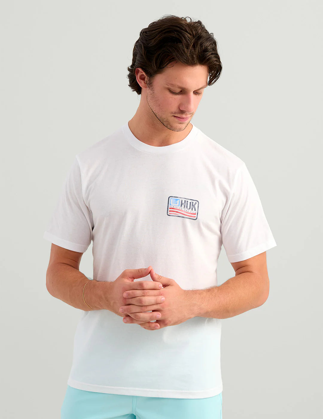 Huk Born Wave Tee in White