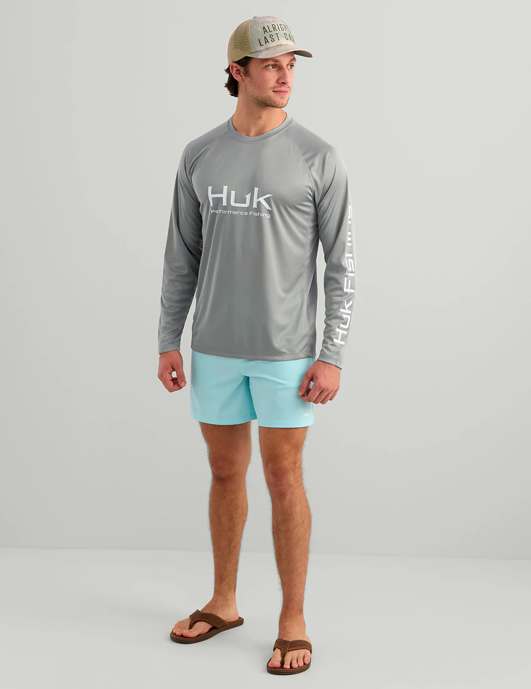 Huk Pursuit Performance Crew in Sharkskin