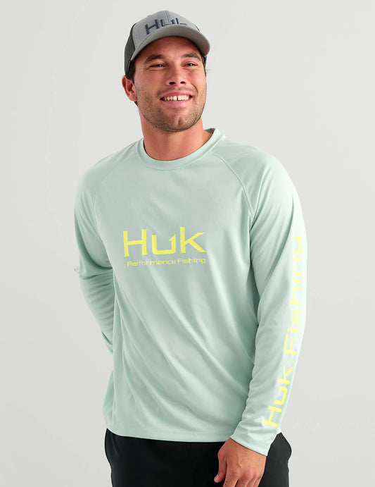 Huk Pursuit Performance Crew in Heron Blue