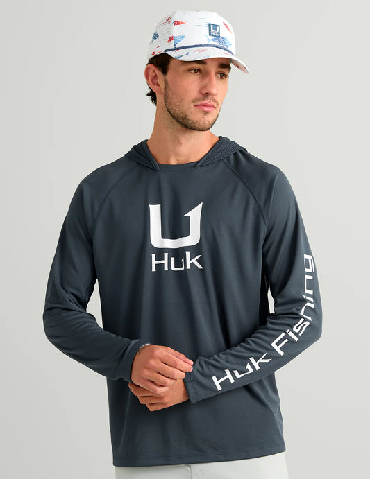 Huk Icon Performance Hoodie in Sea Storm
