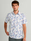 Huk Airweight Performance Polo in White Swordfish