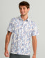 Huk Airweight Performance Polo in White Swordfish