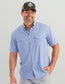 Huk Tide Point Short Sleeve Button-Down in Lightning Sky
