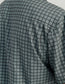 Huk Tide Point Short Sleeve Button-Down in Harbor Mist Mini Plaid