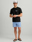 Huk Pursuit Volley Swim Shorts in Regatta Clam Shell