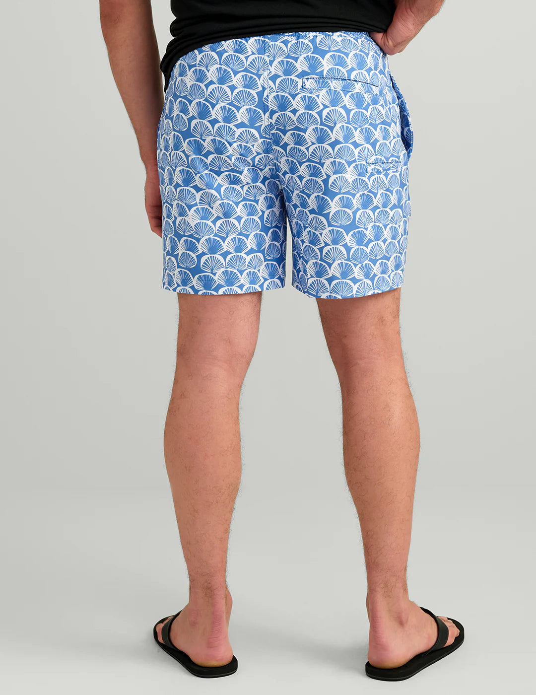 Huk Pursuit Volley Swim Shorts in Regatta Clam Shell