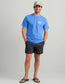 Huk KC Pursuit Volley Swim Short in Sea Storm Americana
