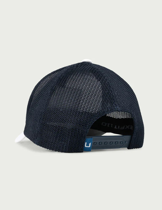 Huk KC Patch 110 Trucker Hat in White