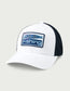 Huk KC Patch 110 Trucker Hat in White