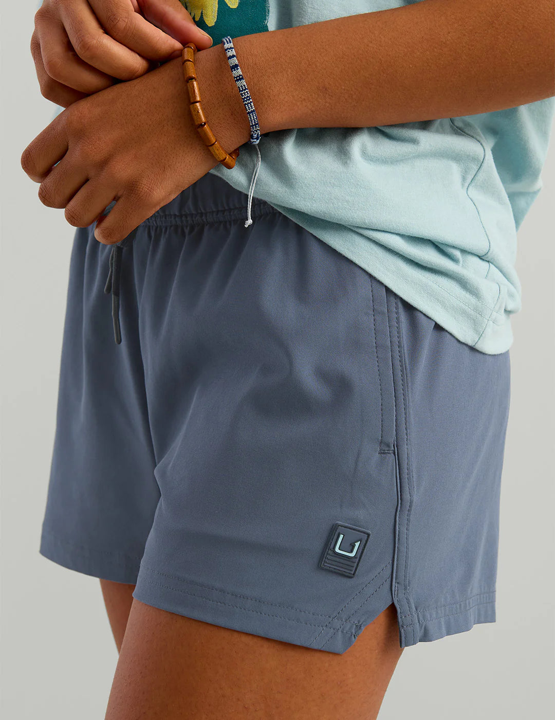 Huk Womens Isla Short in Vintage Indigo