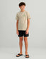Kids Rodeo Bass Tee in River Rock Heather