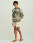 Huk Kids Mossy Oak Pursuit Performance Crew in Mossy Oak Stormwater Freshwater