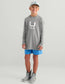 Huk Kids Icon Performance Hoodie in Sharkskin