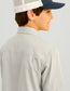 Huk Kids Tide Point Short Sleeve Button Down in Harbor Mist