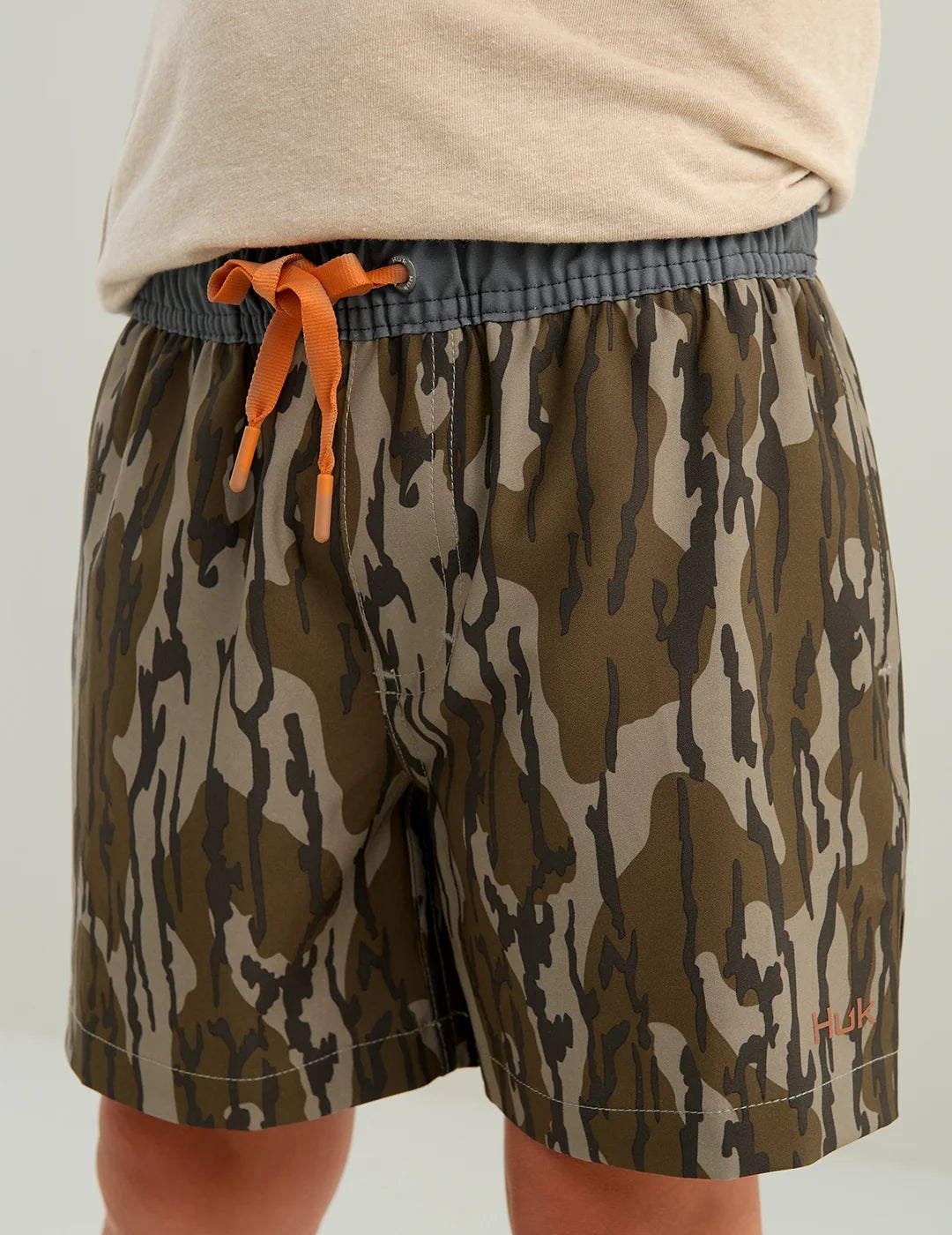 Huk Kids Mossy Oak Pursuit Volley Swim Short